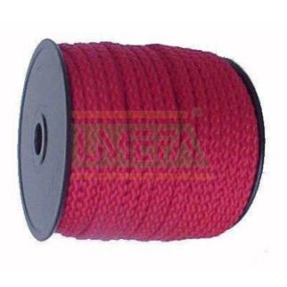 Rote Sicherheits-Zeltleine 5 mm - 30 m